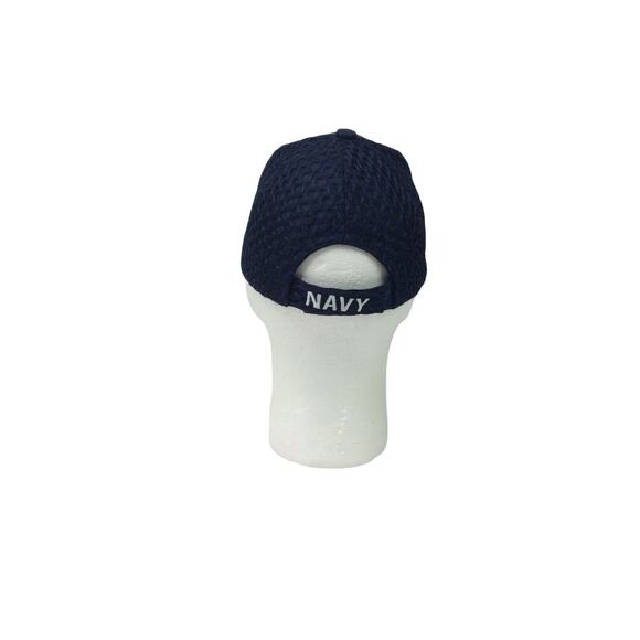 United States Navy Ball Cap Hat Blue and Gold Adjustable by Cap Together - Picture 3 of 7